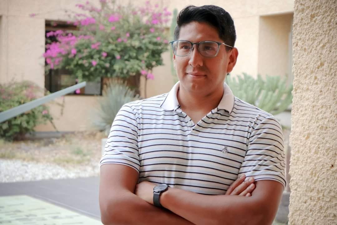 Portrait of Adrián M. Escobar Ruiz at UAM-I